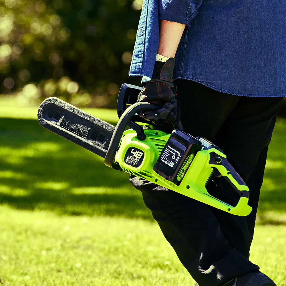 POWERALL 48V (24V x 2) Chainsaw 36cm - tool only - Image 2