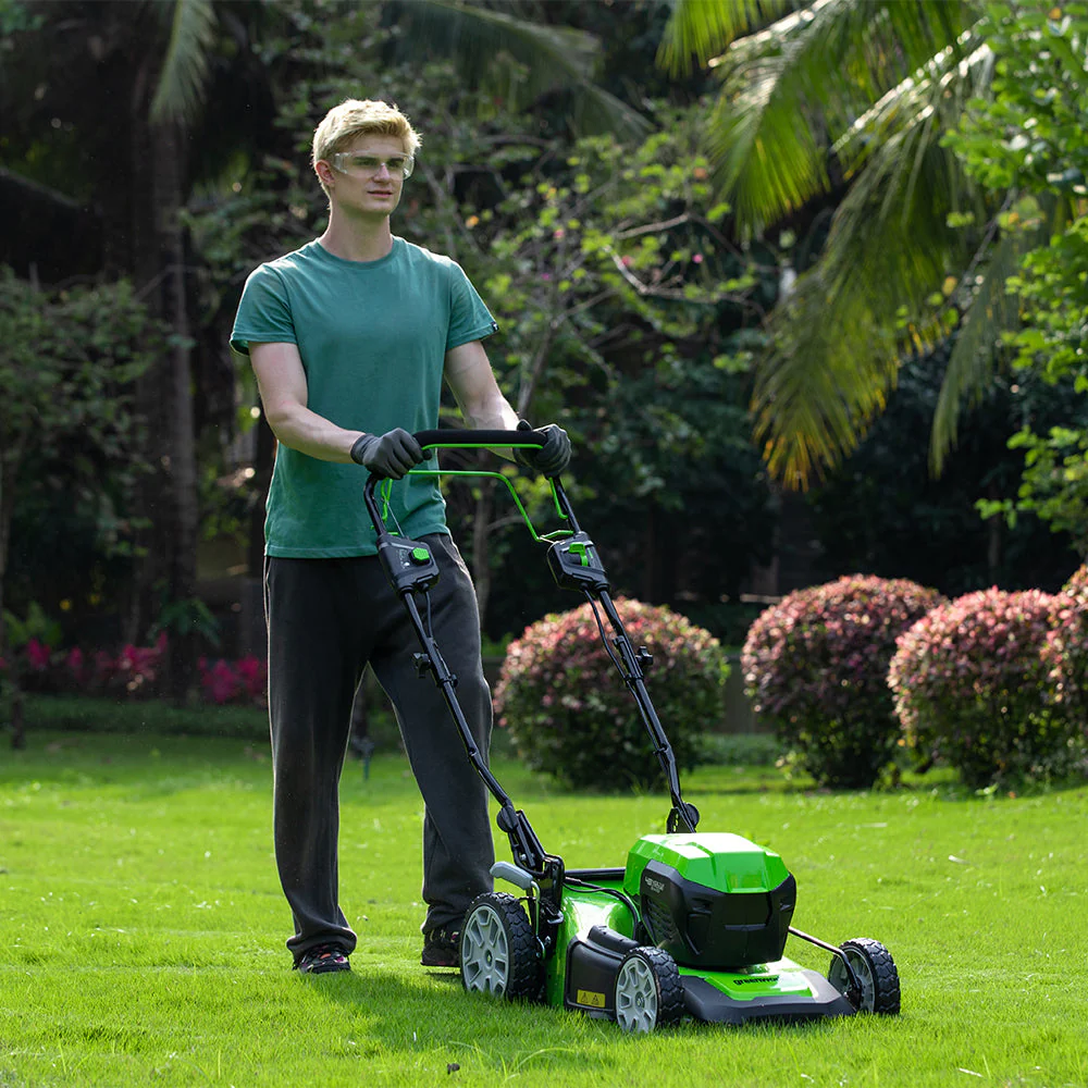 POWERALL 48V (24V x 2) Lawn Mower 46cm Self-Propelled - tool only - Image 3