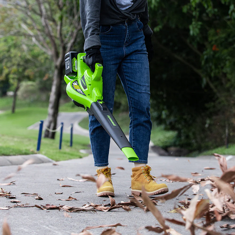 POWERALL 48V (24V x 2) Leaf Blower / Vacuum 322 km/h - tool only - Image 6