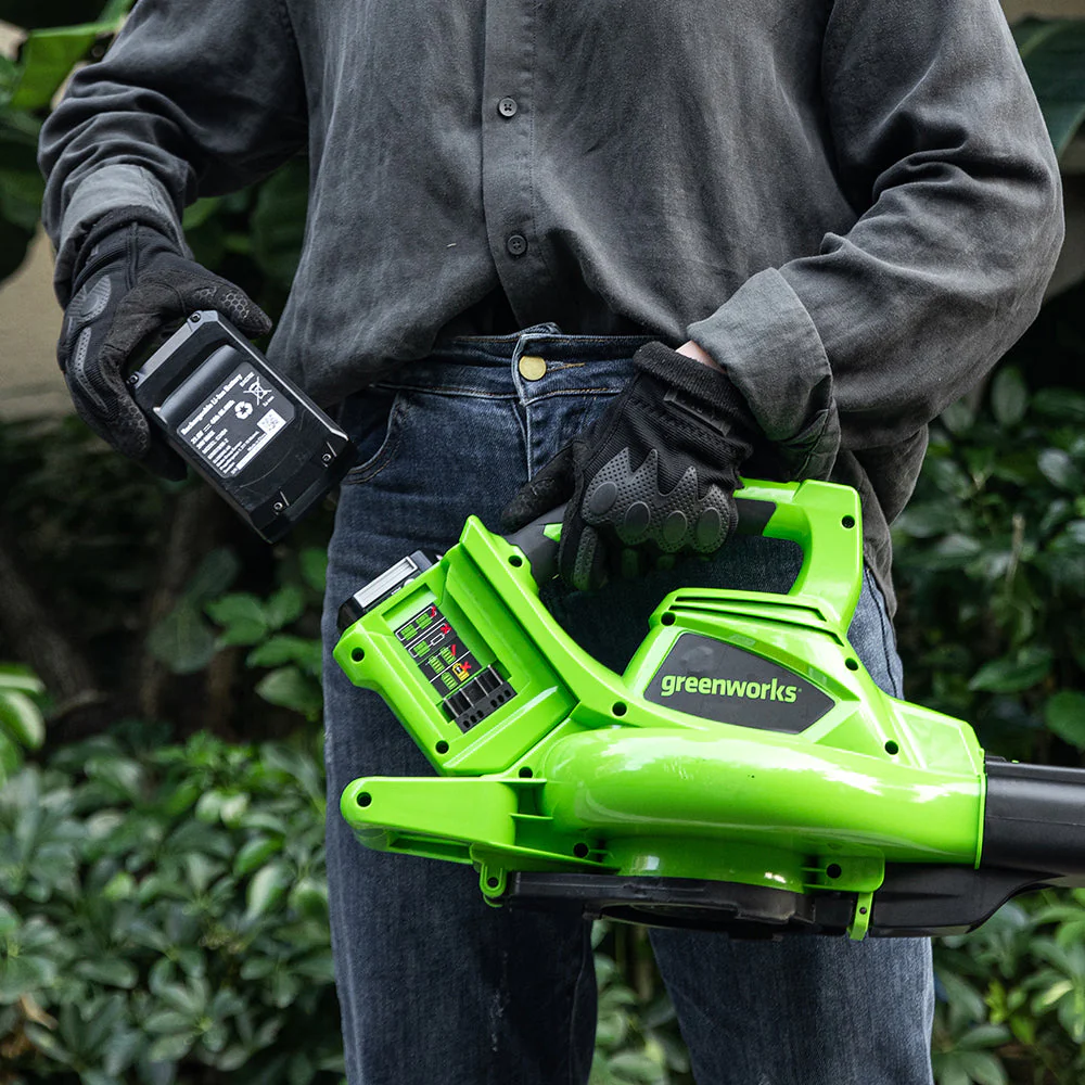 POWERALL 48V (24V x 2) Leaf Blower / Vacuum 322 km/h - tool only - Image 8