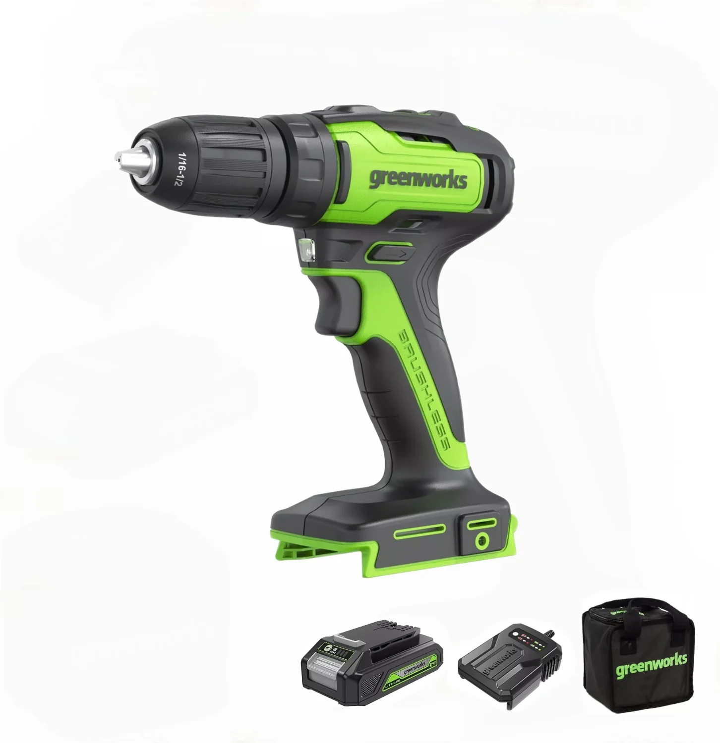 POWERALL 24V Drill 35Nm - 2Ah Battery & Bag