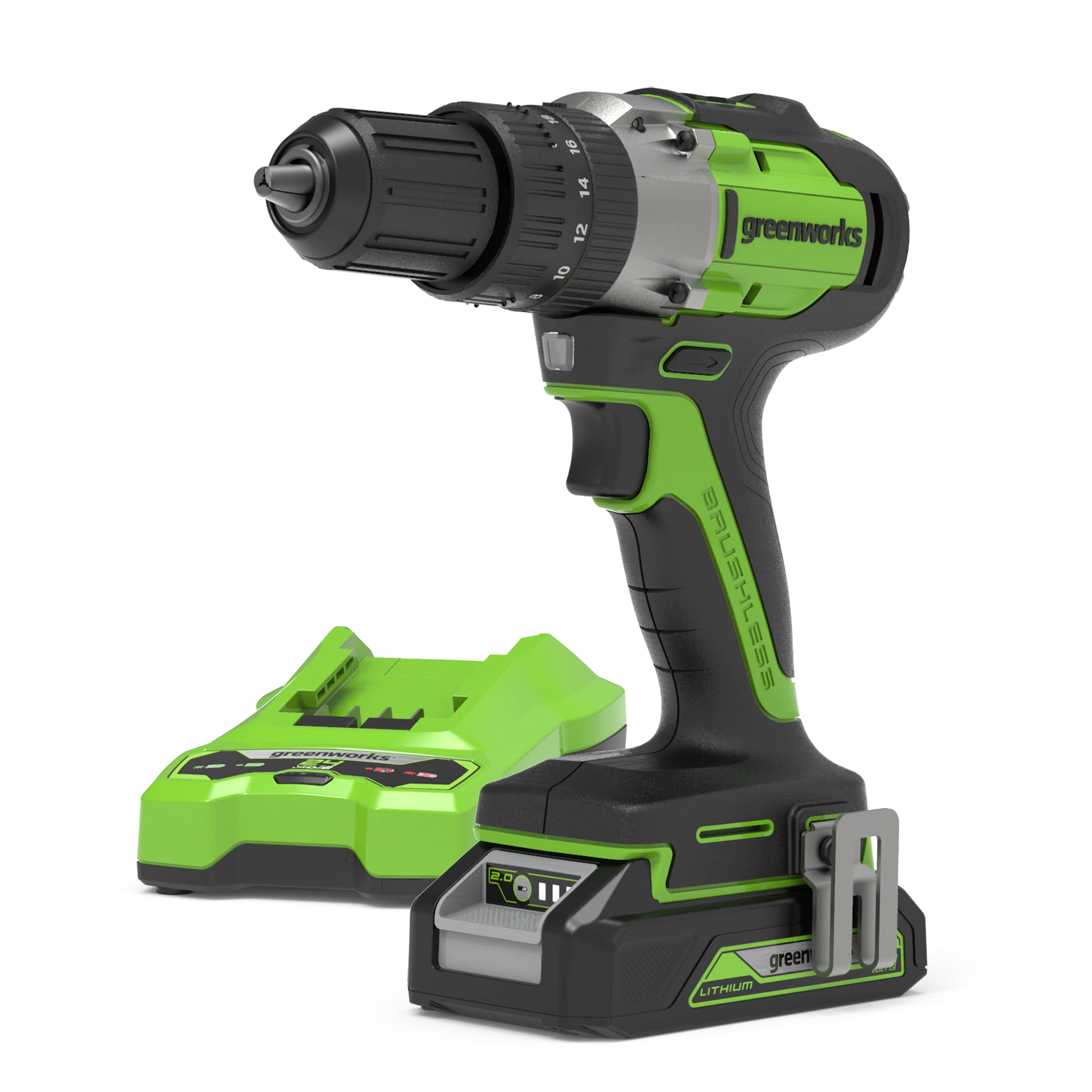POWERALL 24V Drill 60Nm - 2Ah Battery & Bag - Image 2