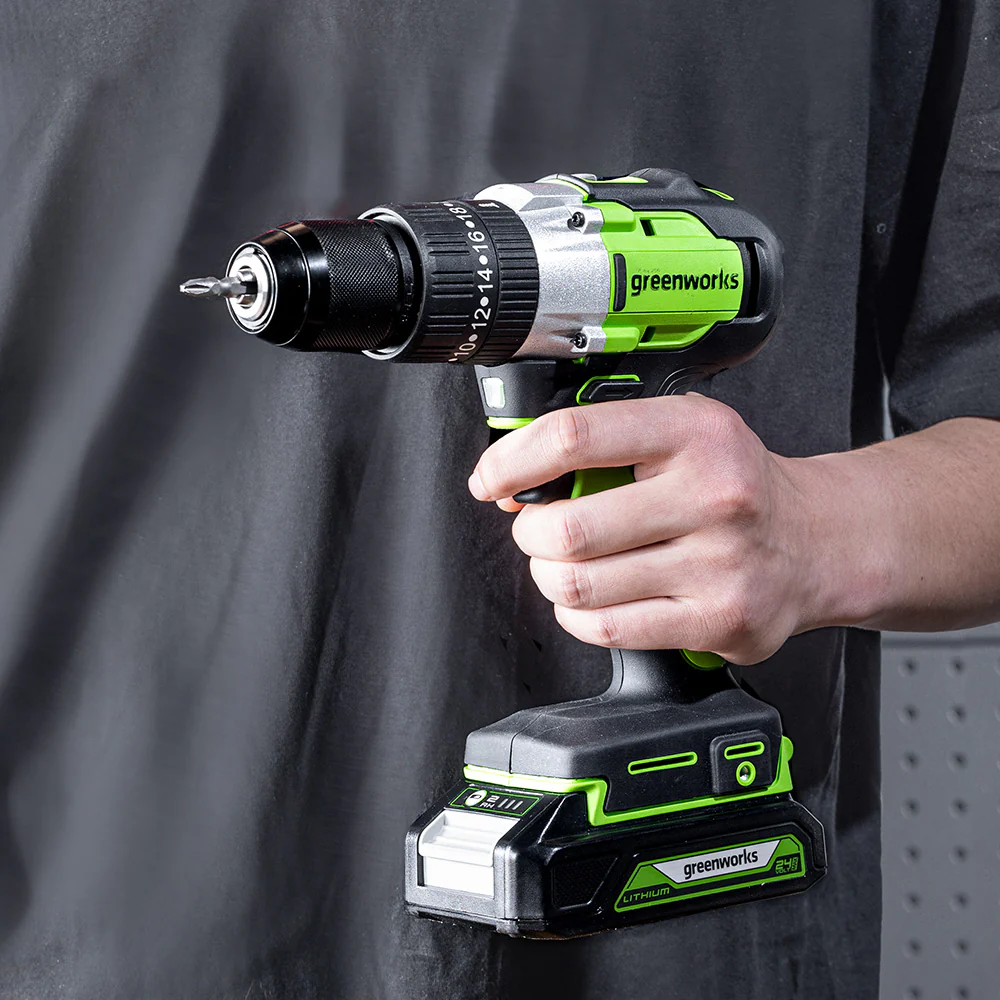 POWERALL 24V Drill 60Nm - 2Ah Battery & Bag - Image 3