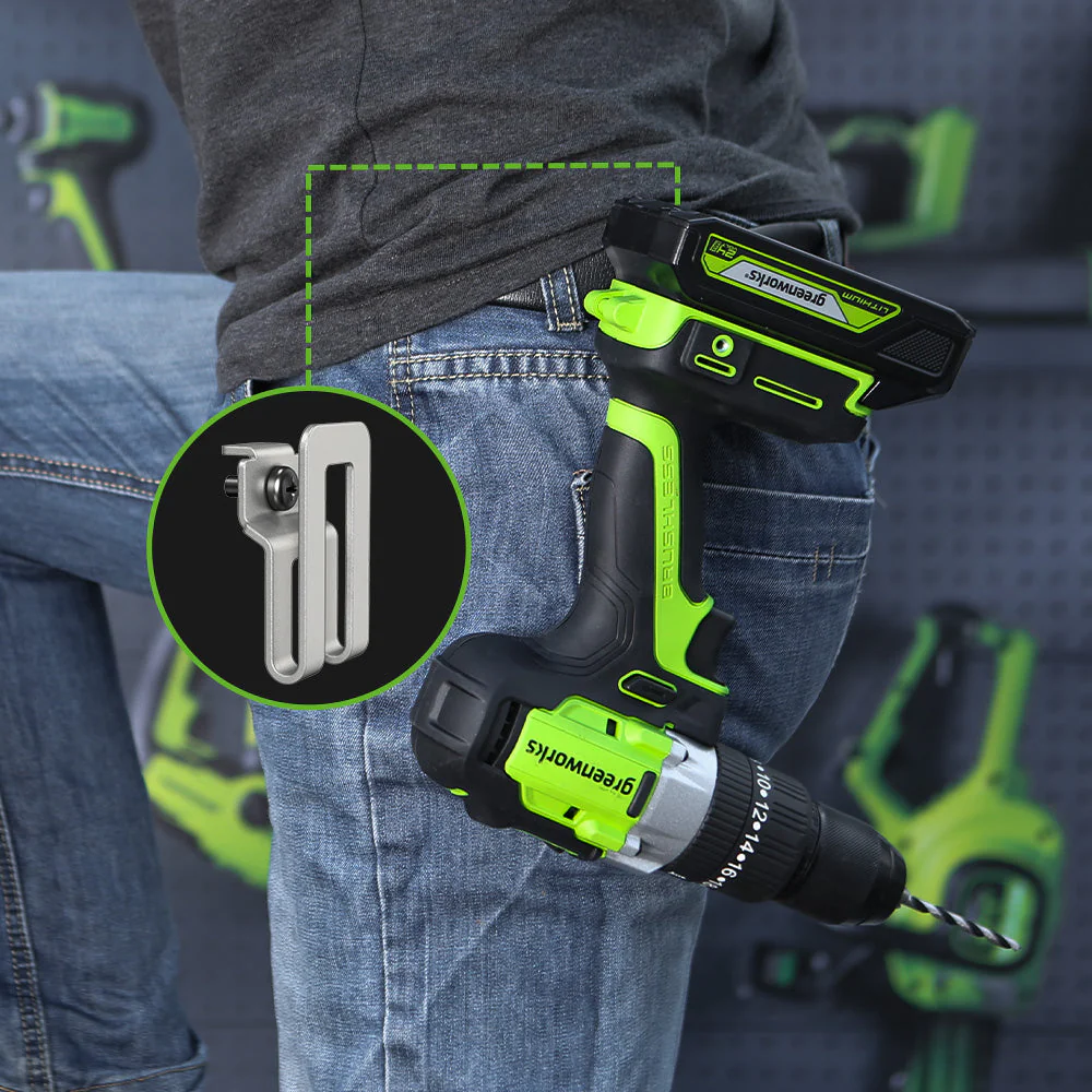 POWERALL 24V Drill 60Nm - 2Ah Battery & Bag - Image 4