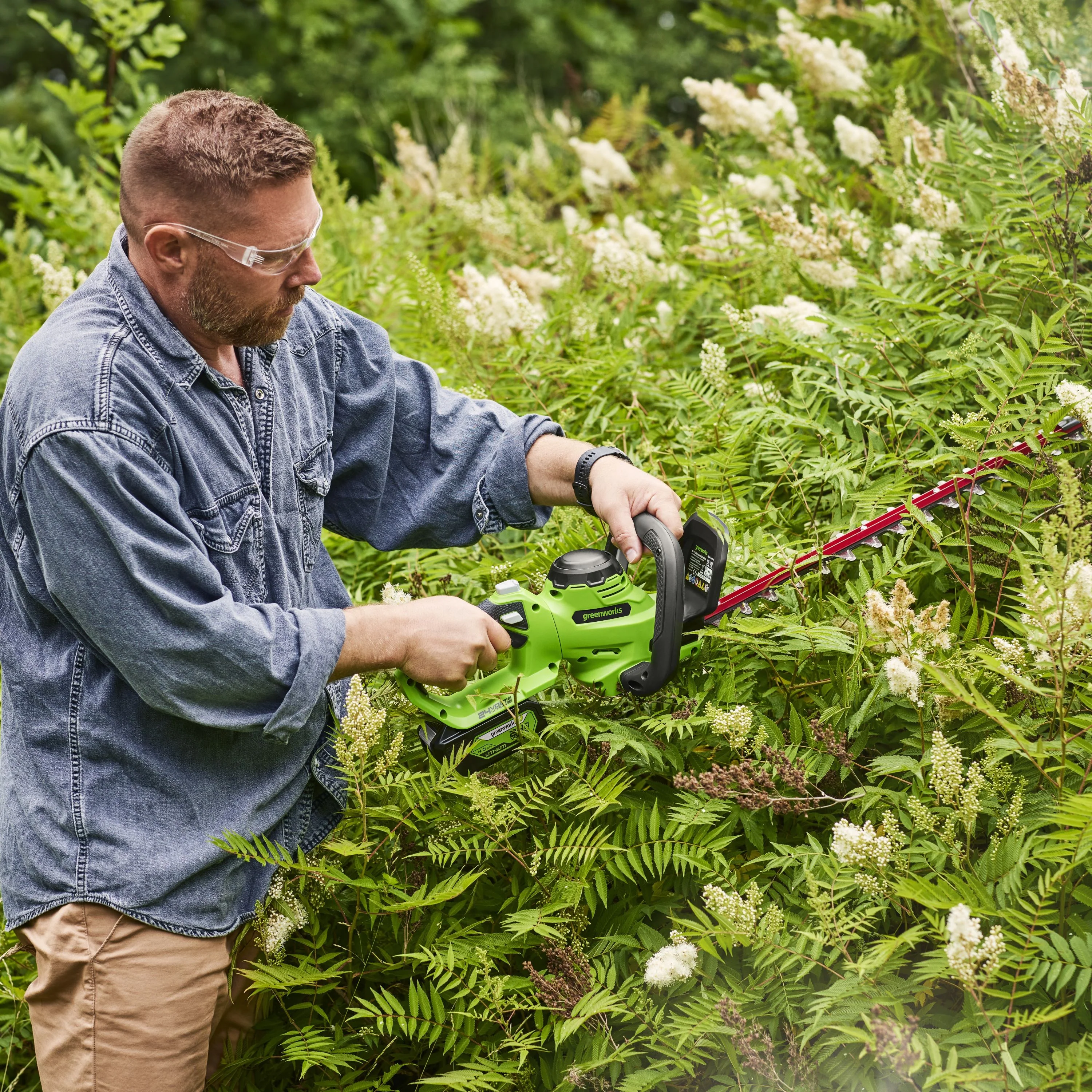 POWERALL 24V Hedge Trimmer 56cm Gen. II - tool only - Image 5