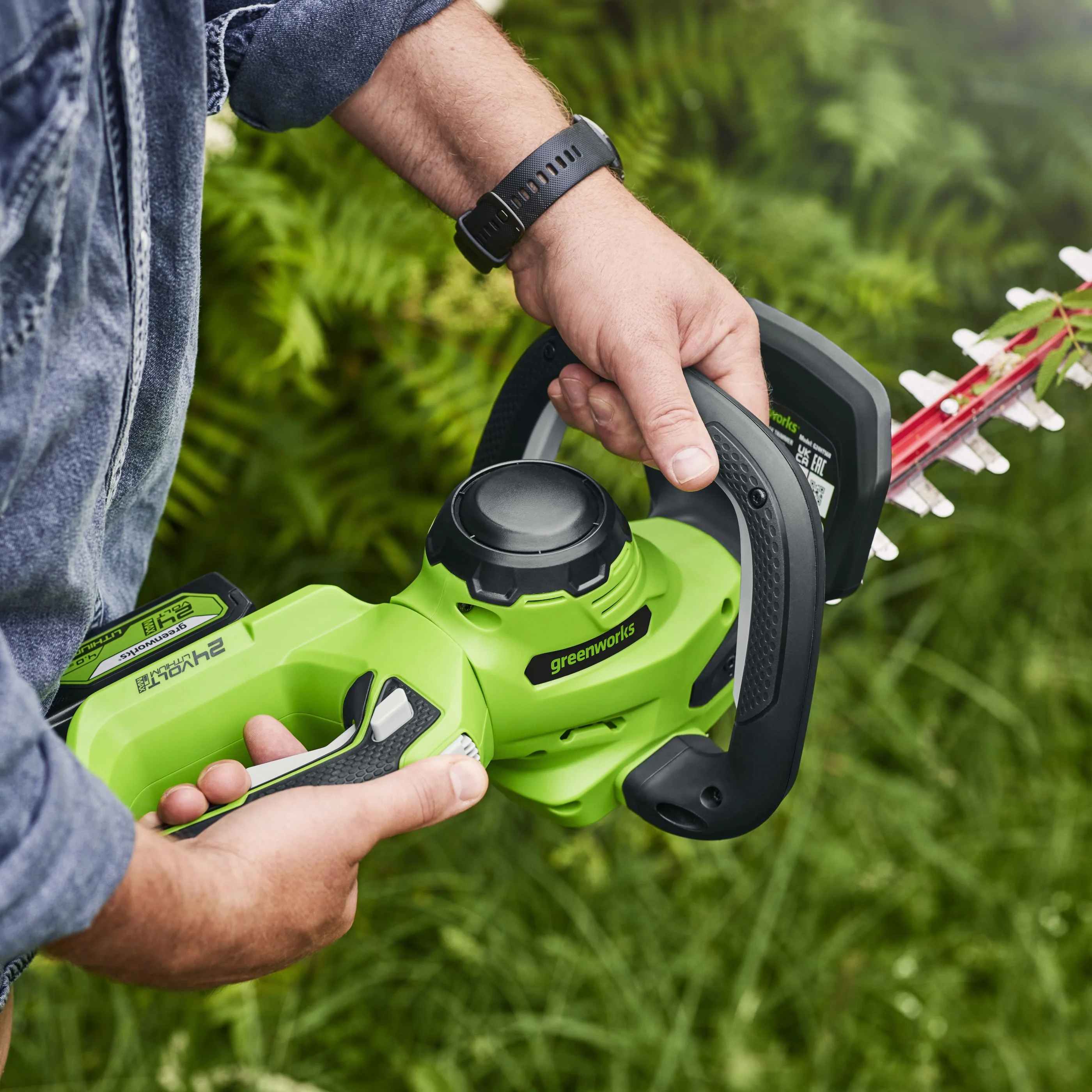 POWERALL 24V Hedge Trimmer 56cm Gen. II - tool only - Image 6