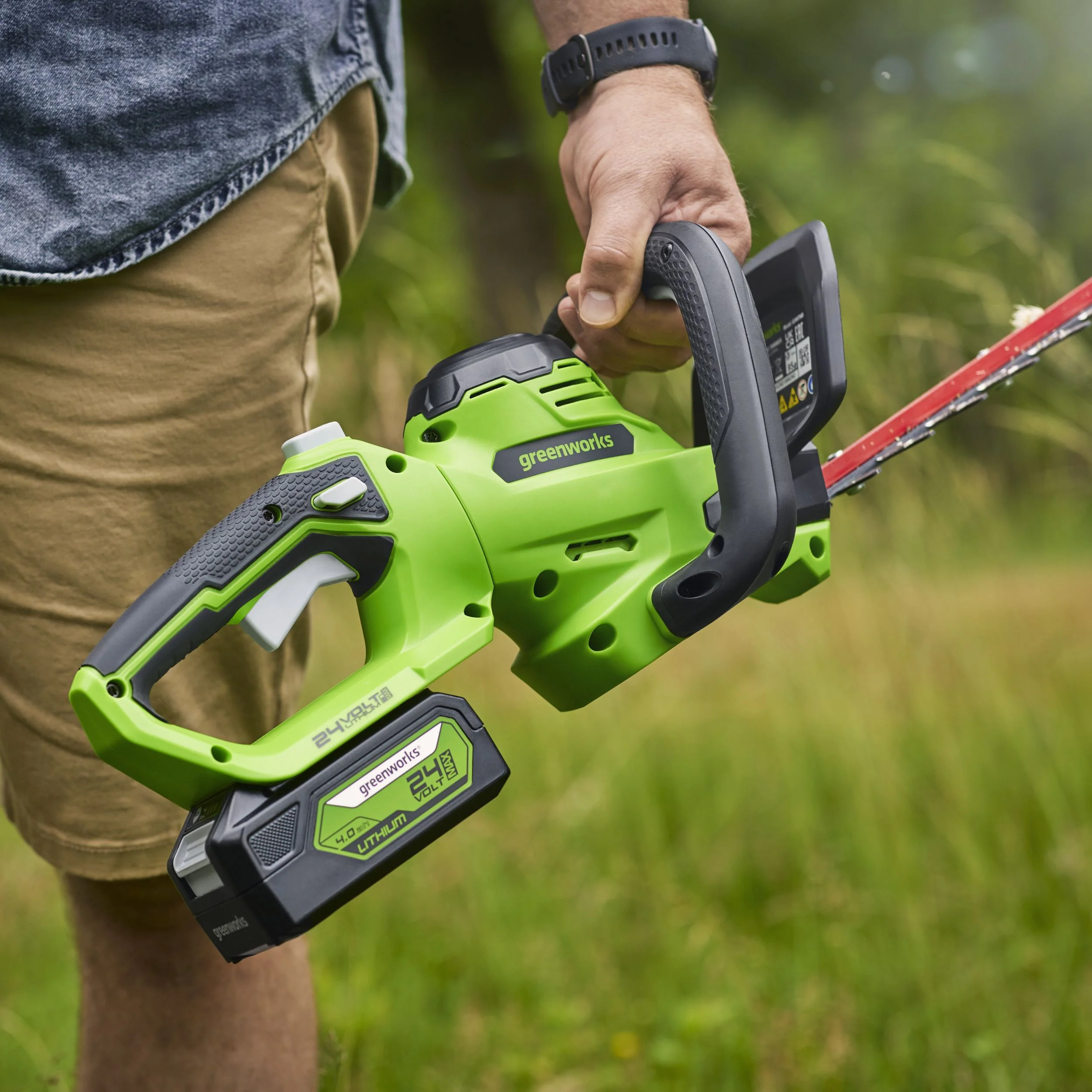 POWERALL 24V Hedge Trimmer 56cm Gen. II - tool only - Image 4