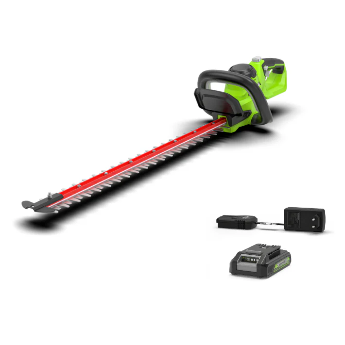 POWERALL 24V Hedge Trimmer 61cm - 2Ah Battery