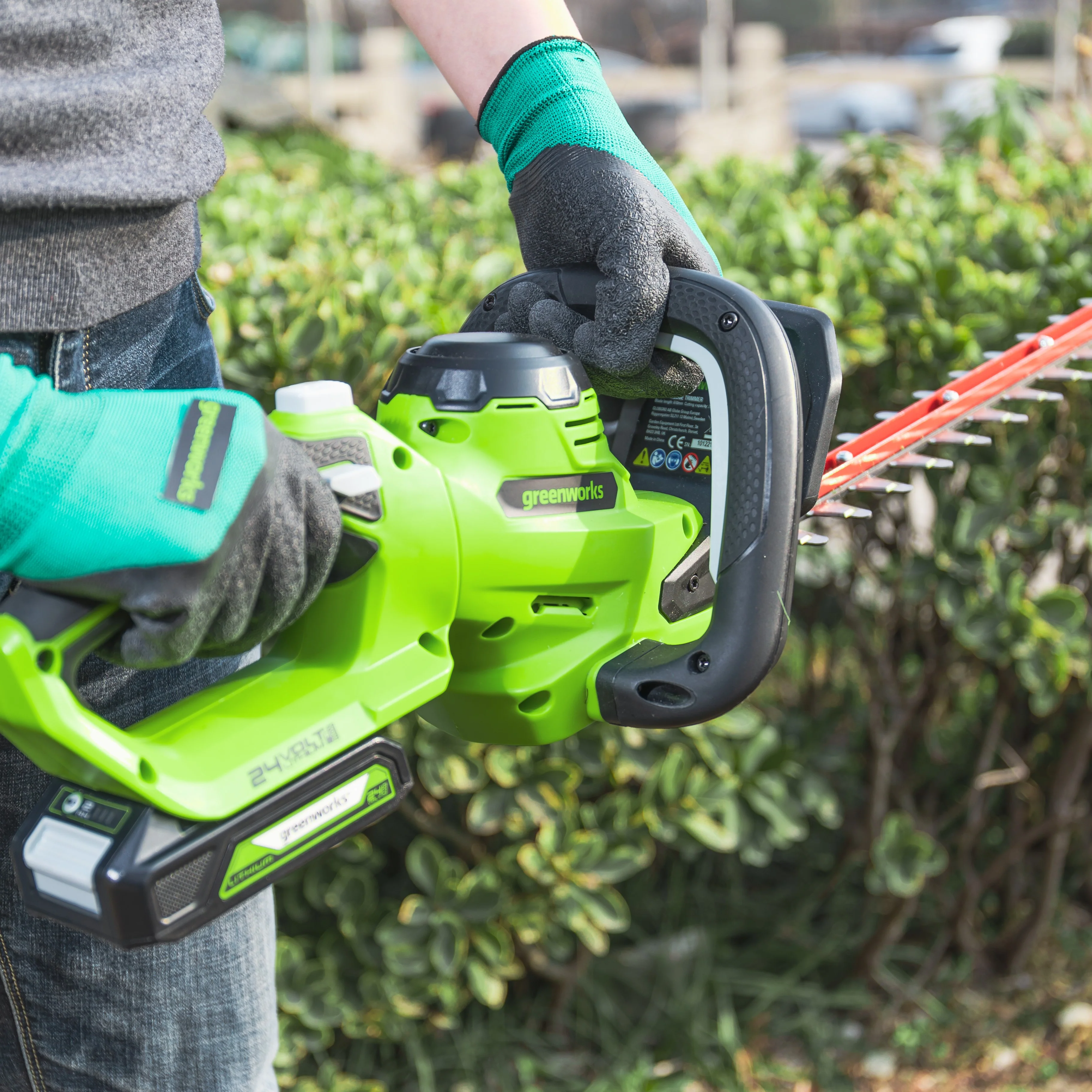 POWERALL 24V Hedge Trimmer 61cm - tool only - Image 3