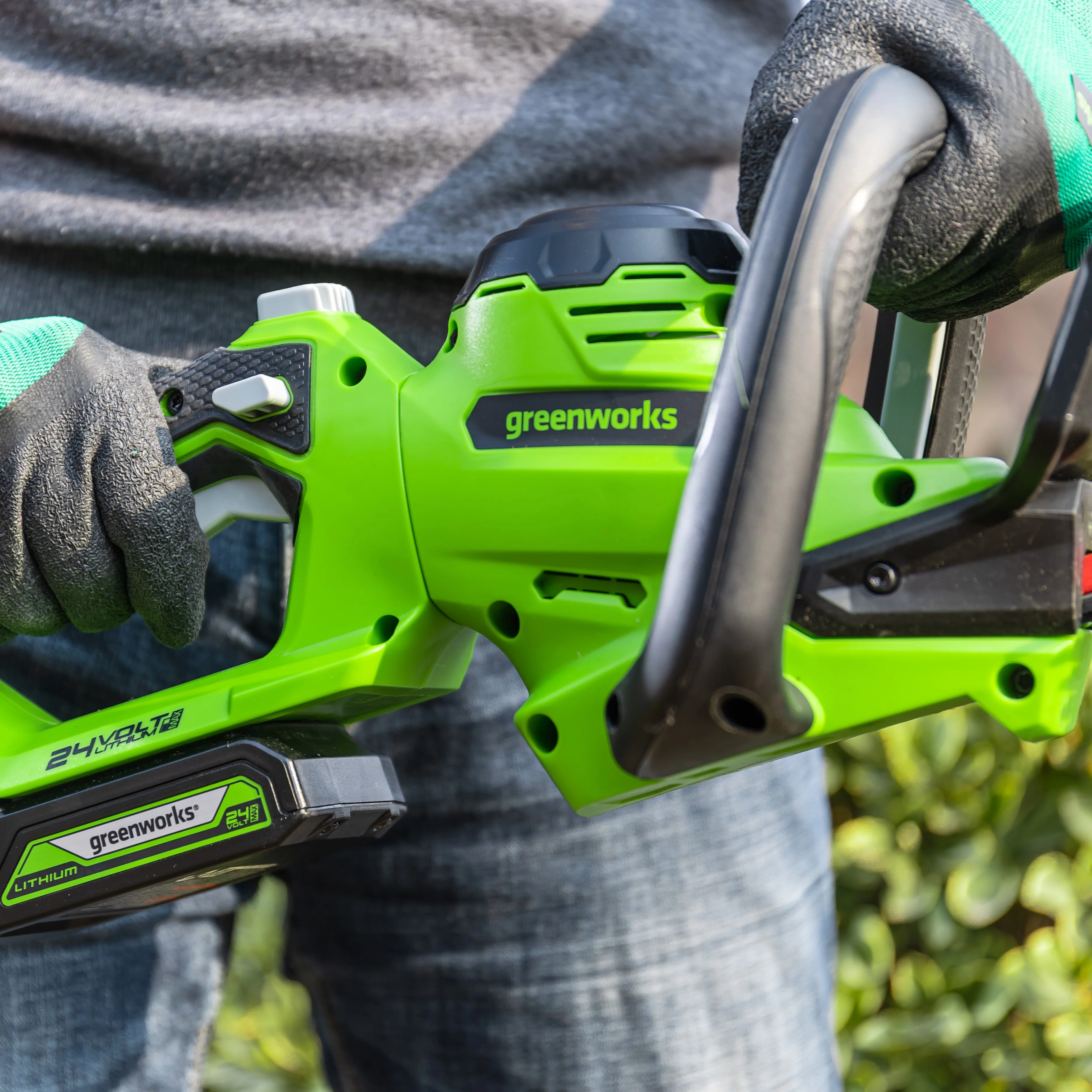 POWERALL 24V Hedge Trimmer 61cm - tool only - Image 4