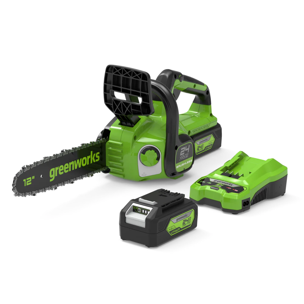 POWERALL 24V Chainsaw 30cm - 4Ah Battery