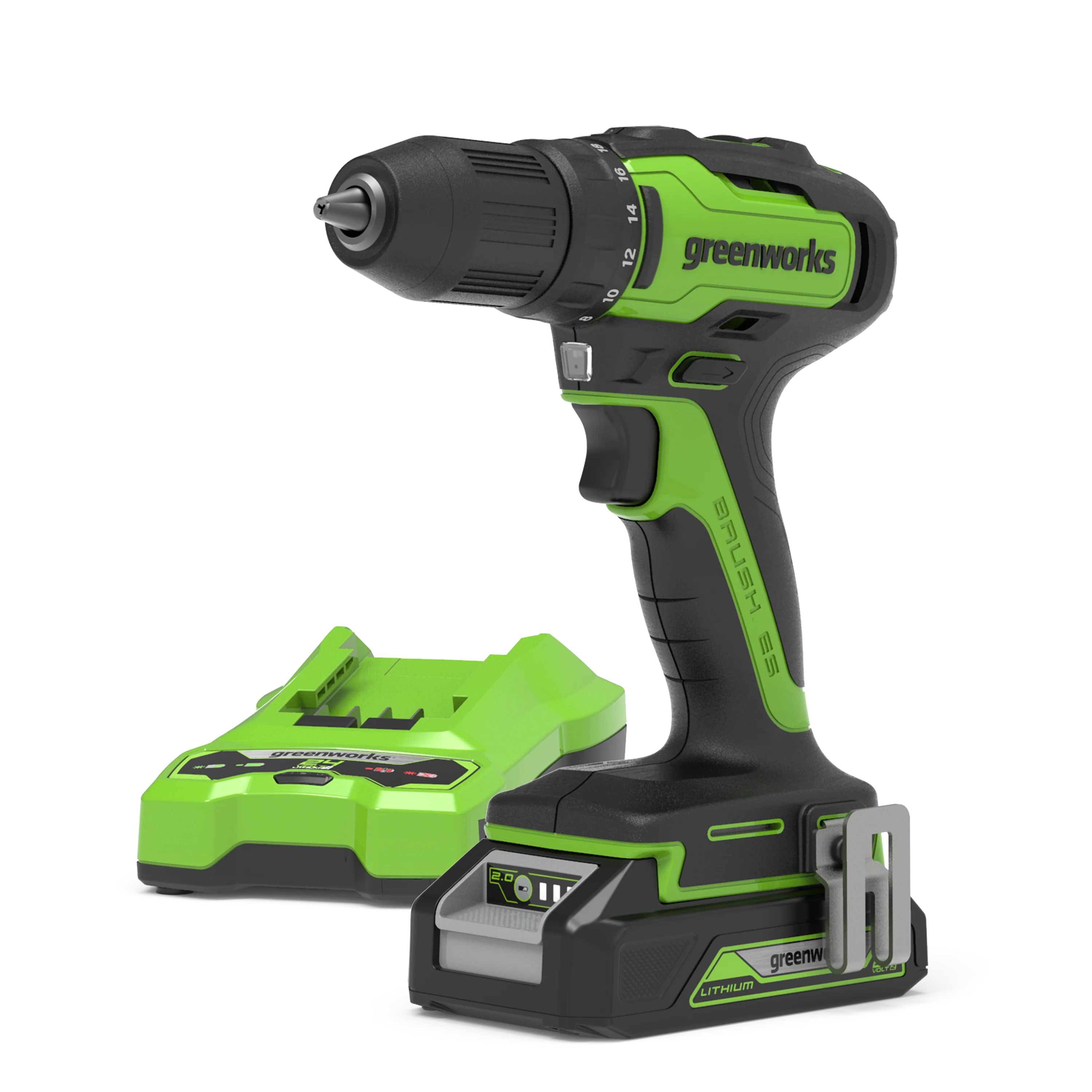 POWERALL 24V Drill 35Nm - 2Ah Battery