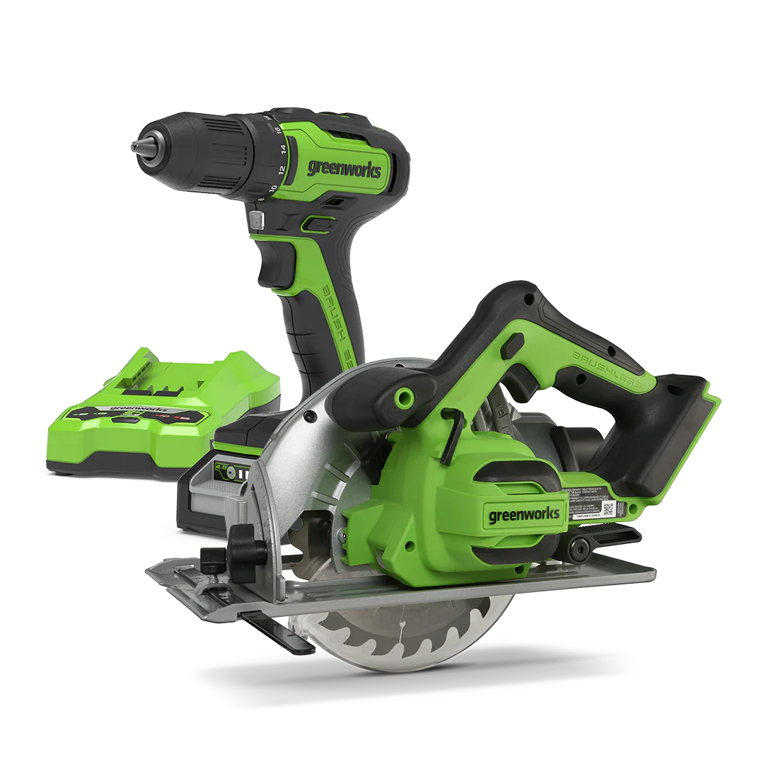 POWERALL 24V Drill + Circular Saw Set