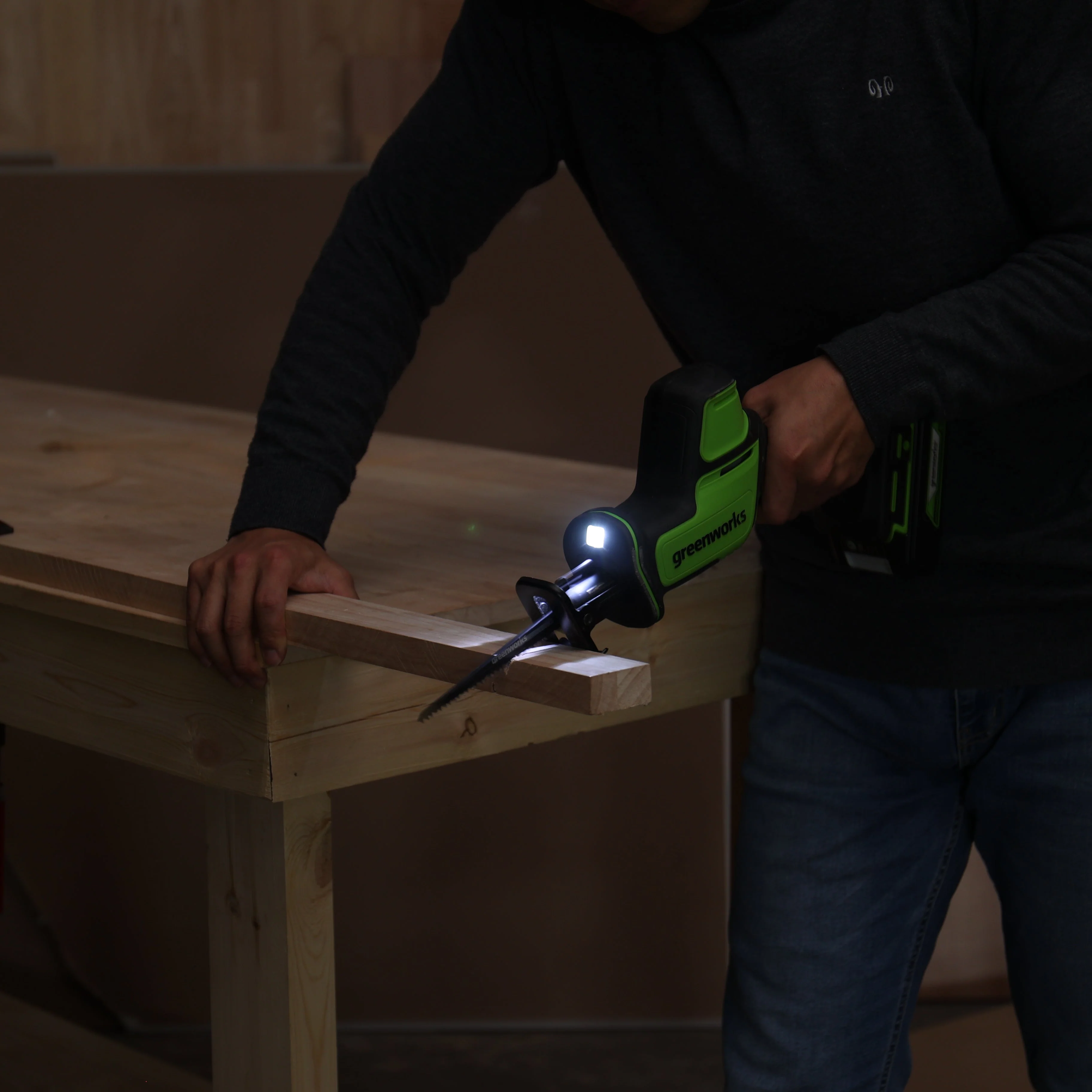 POWERALL 24V Mini Reciprocating Saw 26mm - tool only - Image 4