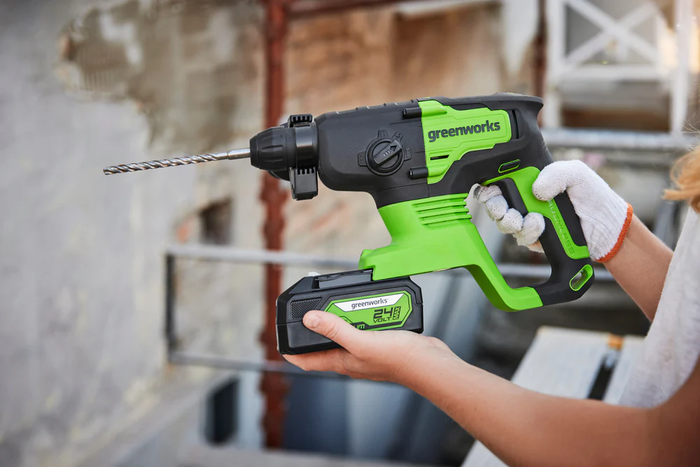 POWERALL 24V Hammer Drill 2J - 4Ah Battery - Image 2