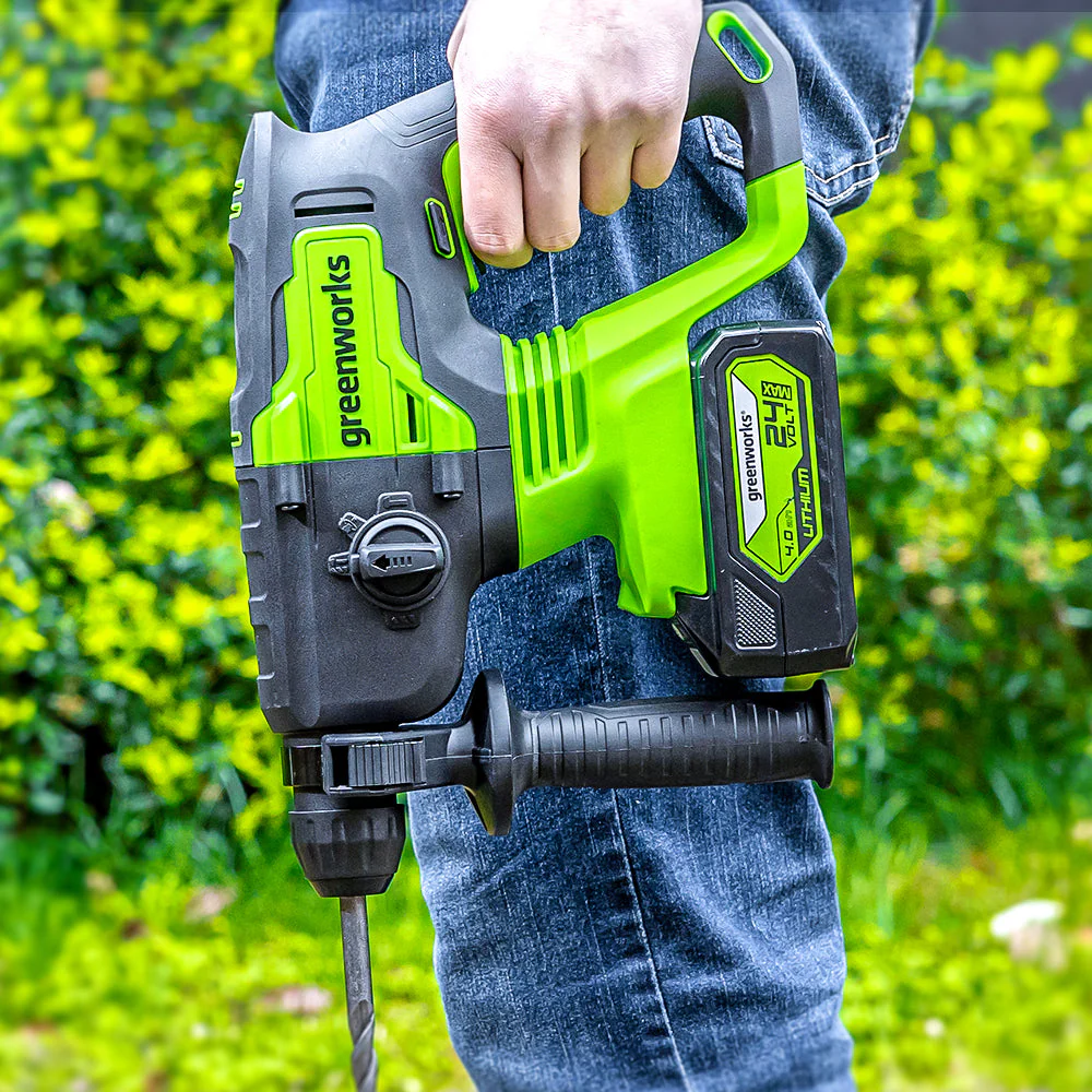 POWERALL 24V Hammer Drill 2J - 4Ah Battery - Image 5