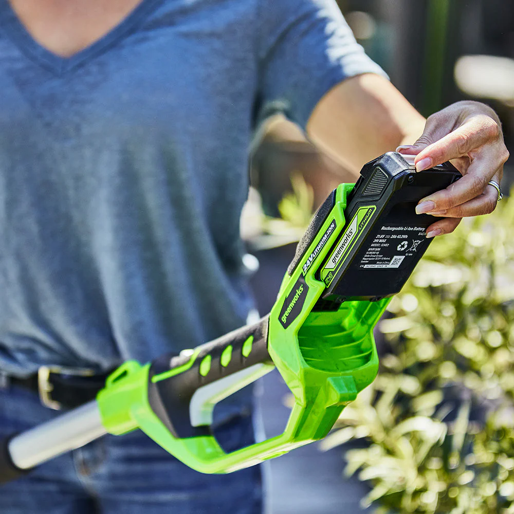 POWERALL 24V Pole Hedge Trimmer 51cm - 2Ah Battery - Image 5