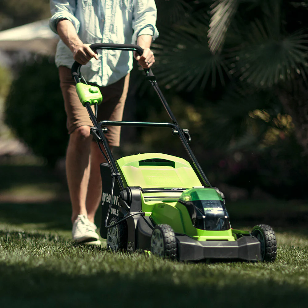 40V Lawn Mower 41cm - 2x 2Ah Battery - Image 8