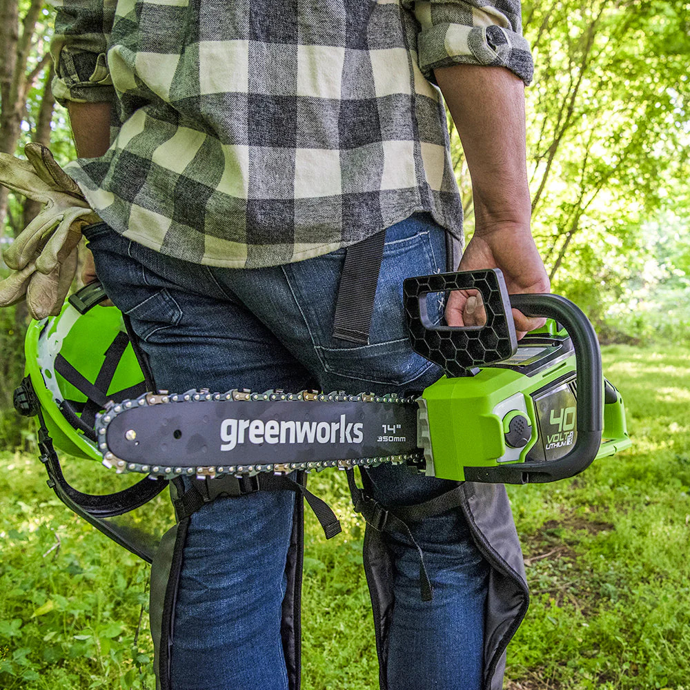 40V Chainsaw 35cm 1,5 kW - tool only - Image 8