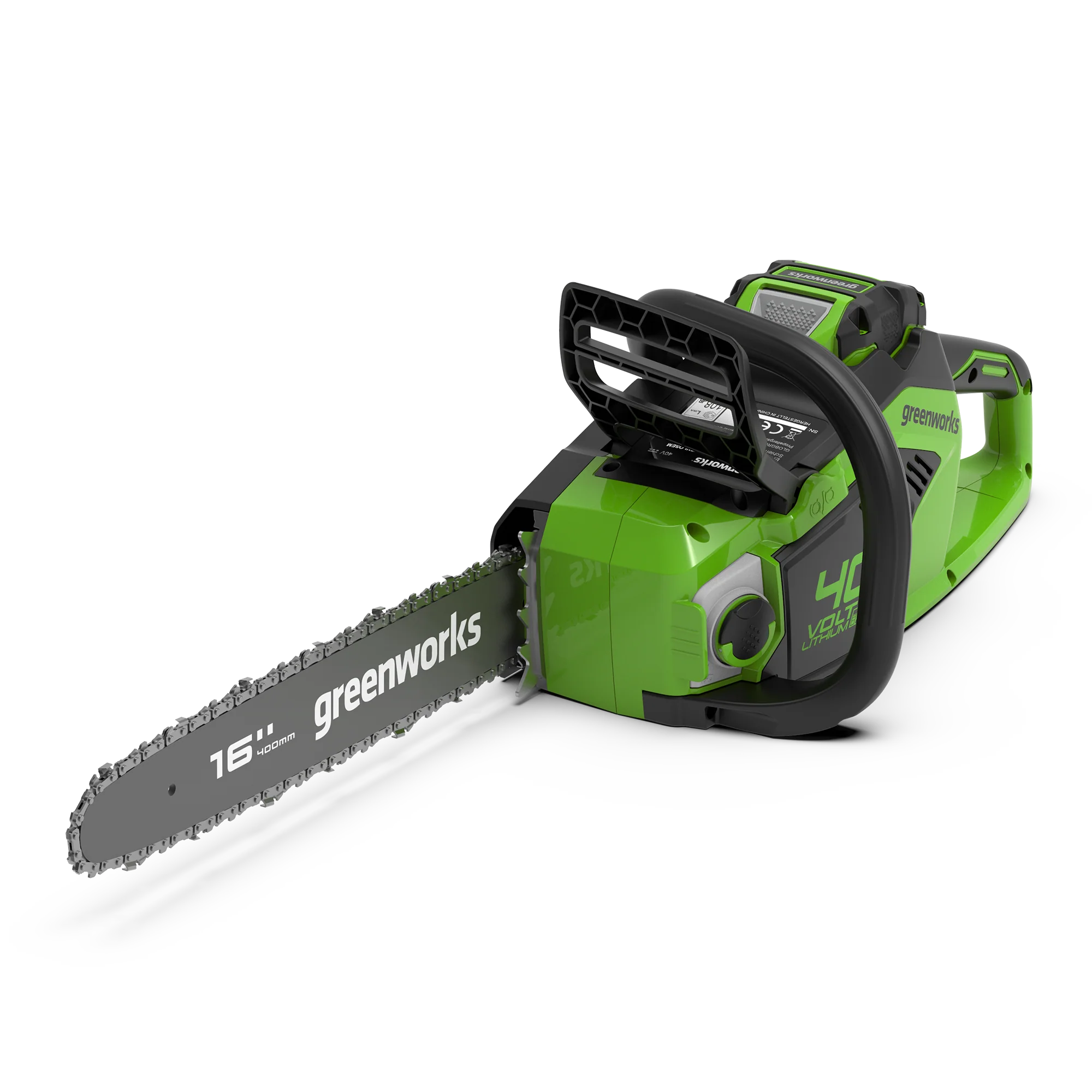40V Chainsaw 40cm 1,8 kW - 2x 2Ah Battery - Image 2