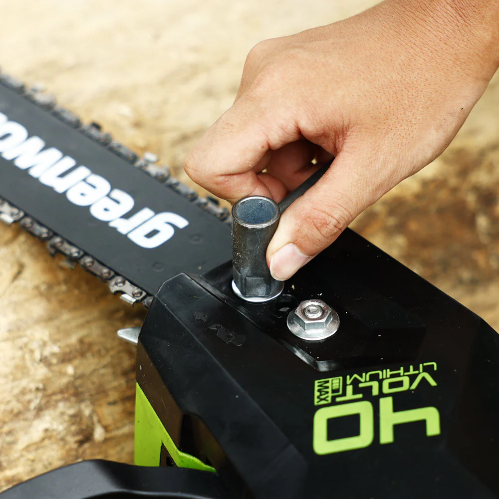 40V Chainsaw 40cm 1,8 kW - 2x 2Ah Battery - Image 5