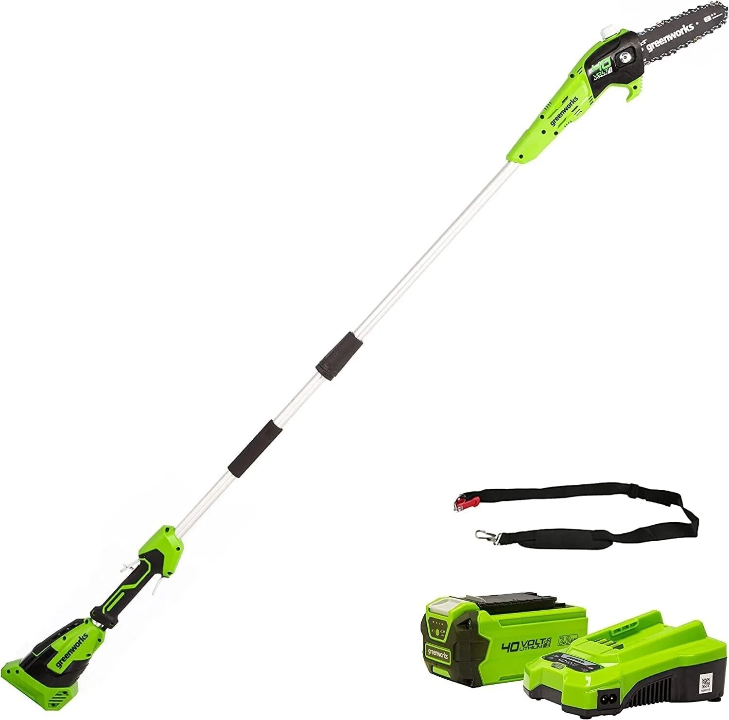 40V Pole Saw 20cm Gen. II - 2Ah Battery