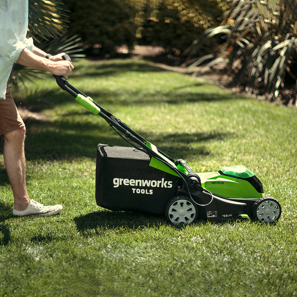 40V Lawn Mower 41cm - 2x 2Ah Battery - Image 5