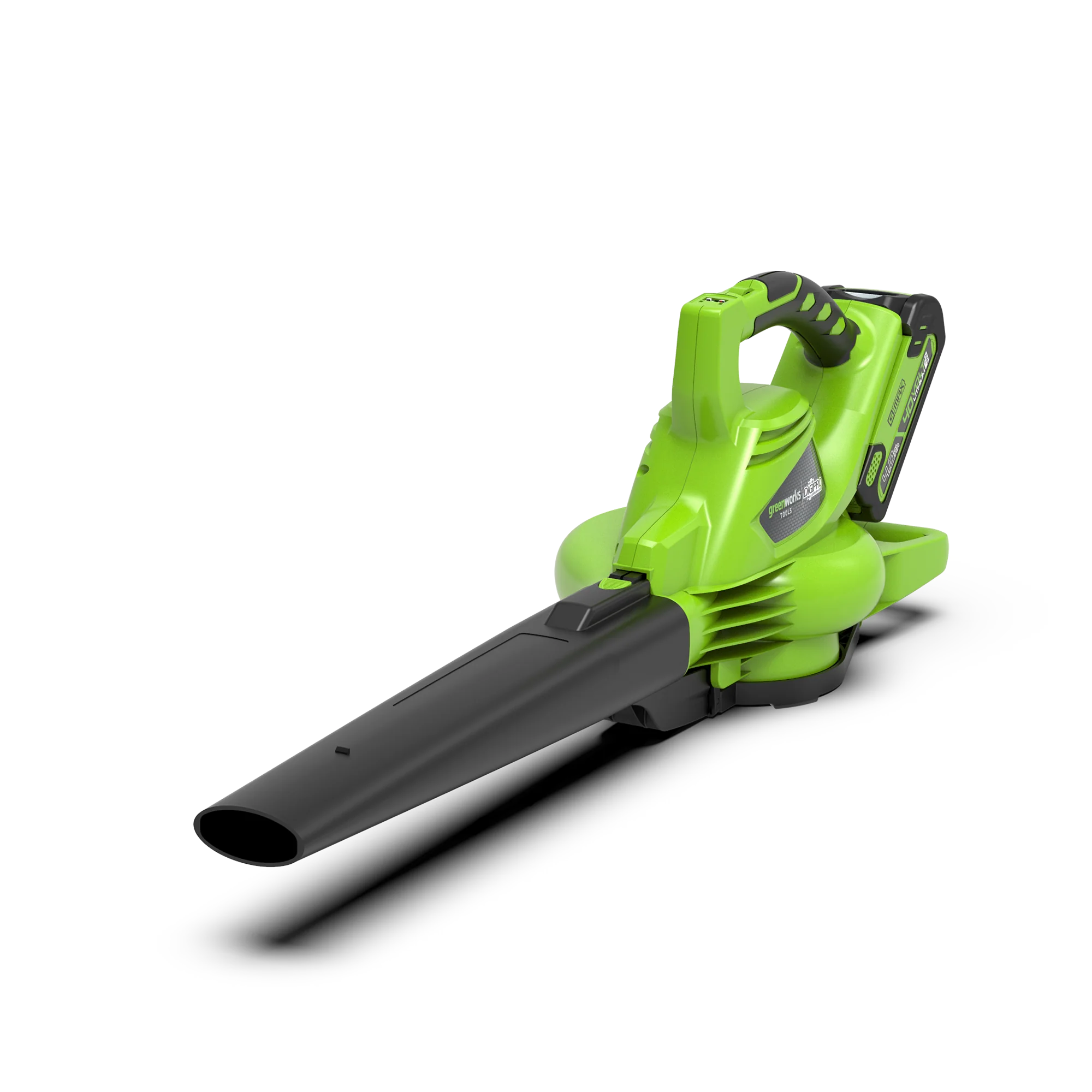 40V Leaf Blower / Vacuum 280 km/h - 2x 2Ah Battery - Image 2