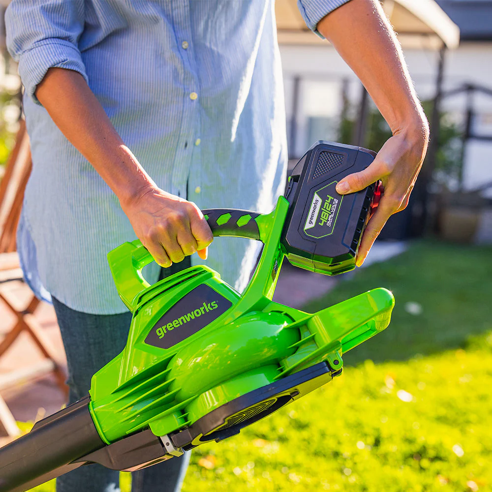 40V Leaf Blower / Vacuum 280 km/h - 2x 2Ah Battery - Image 8