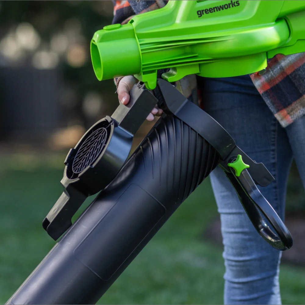 POWERALL 48V (24V x 2) Leaf Blower / Vacuum 386 km/h Gen. II - tool only - Image 3