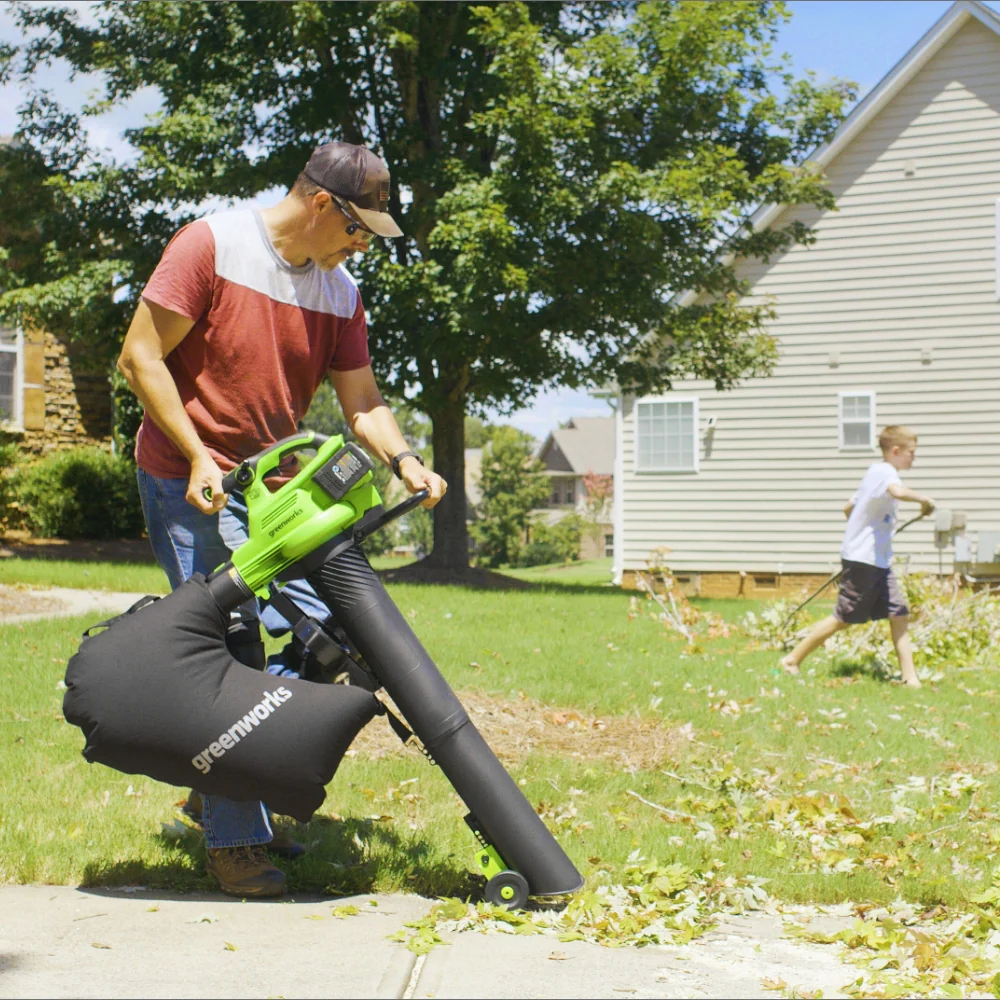 POWERALL 48V (24V x 2) Leaf Blower / Vacuum 386 km/h Gen. II - tool only - Image 7