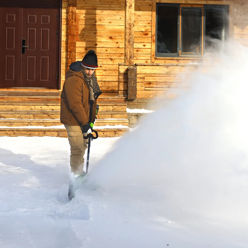 POWERALL 48V (24V x 2) Snow Shovel - 2 x 4Ah Battery - Image 3