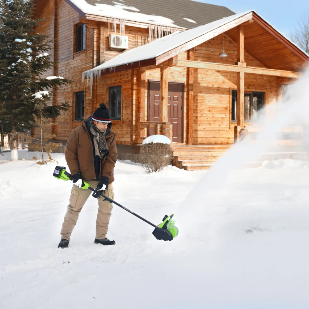 POWERALL 48V (24V x 2) Snow Shovel - 2 x 4Ah Battery - Image 5