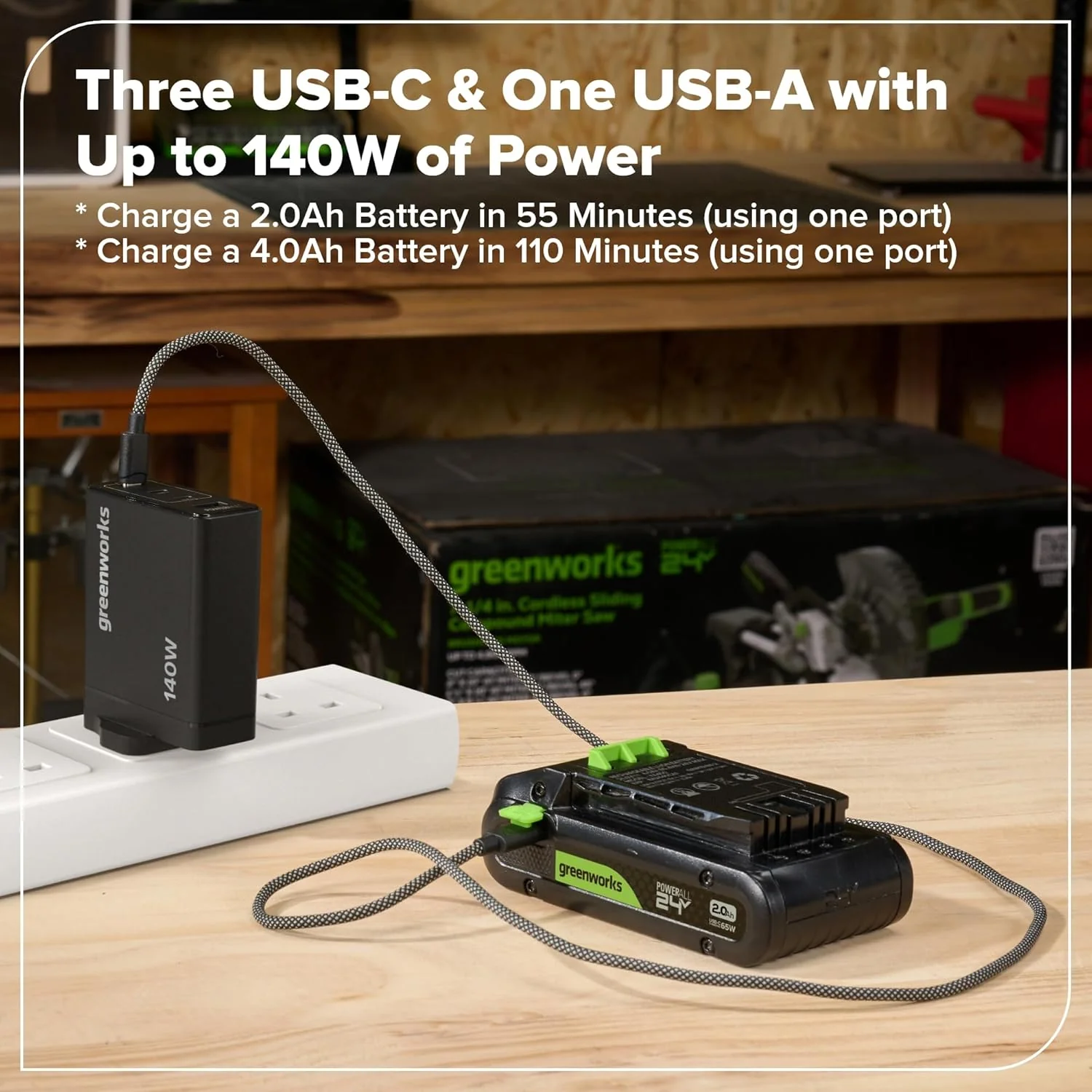 POWERALL 140W USB-C Charger - Image 3