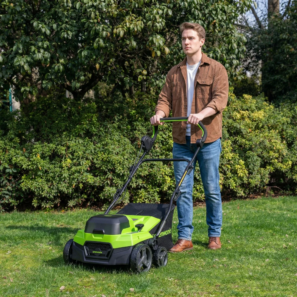 POWERALL 48V (24V x 2) Dethatcher / Scarifier 2-in-1 38cm - tool only - Image 4