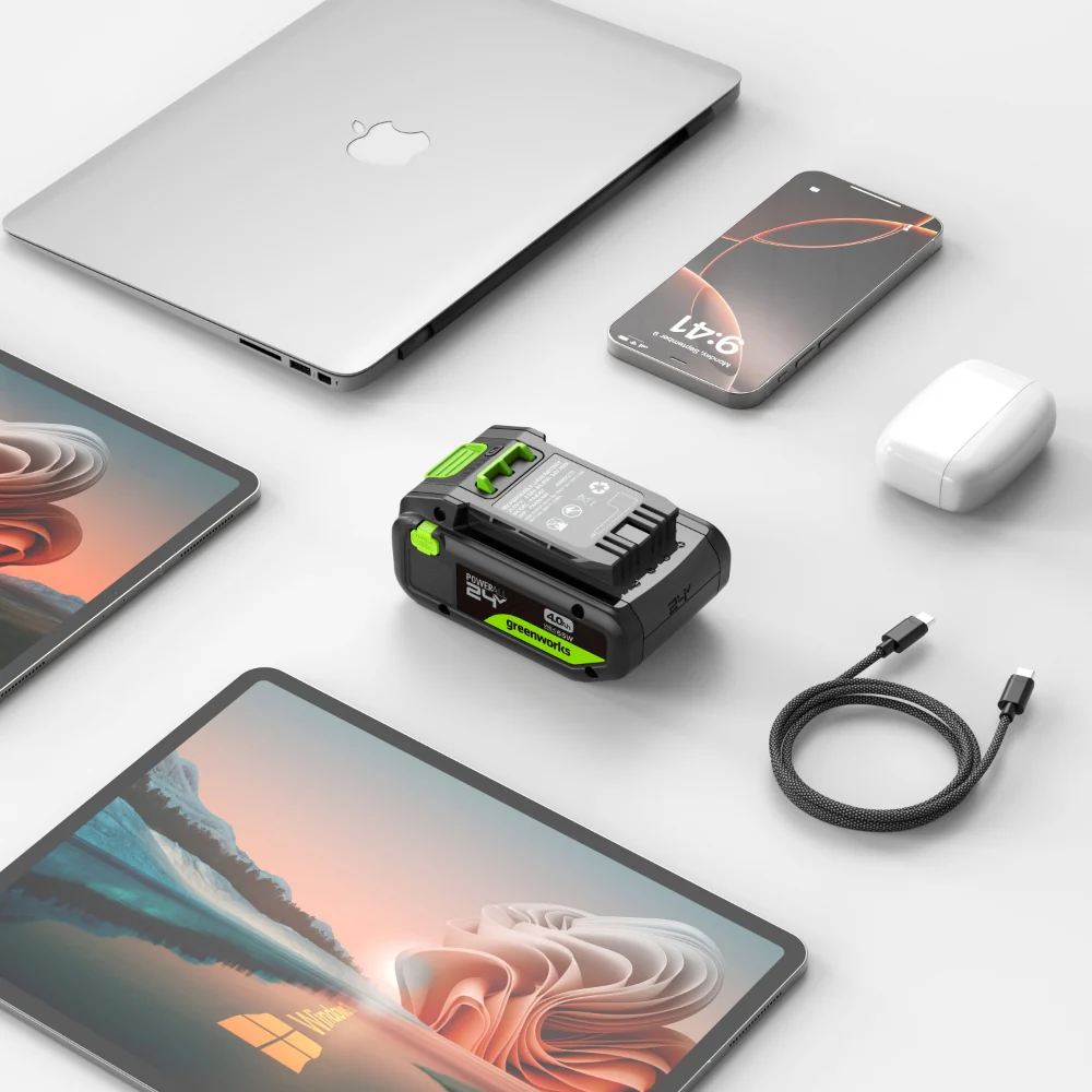 POWERALL 24V 2x High Power USB-C Batteries 4Ah - Image 9