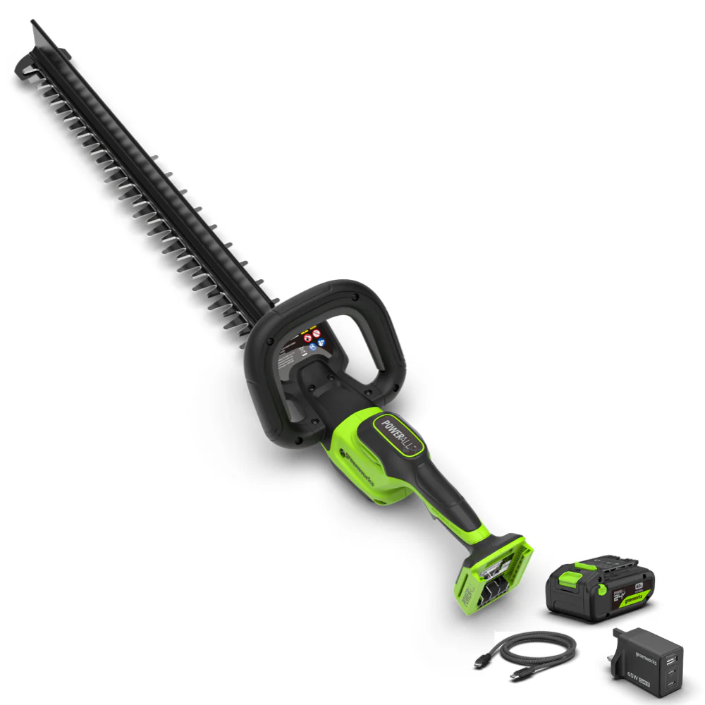 POWERALL 24V Hedge Trimmer 66cm Gen. II - 4Ah Battery