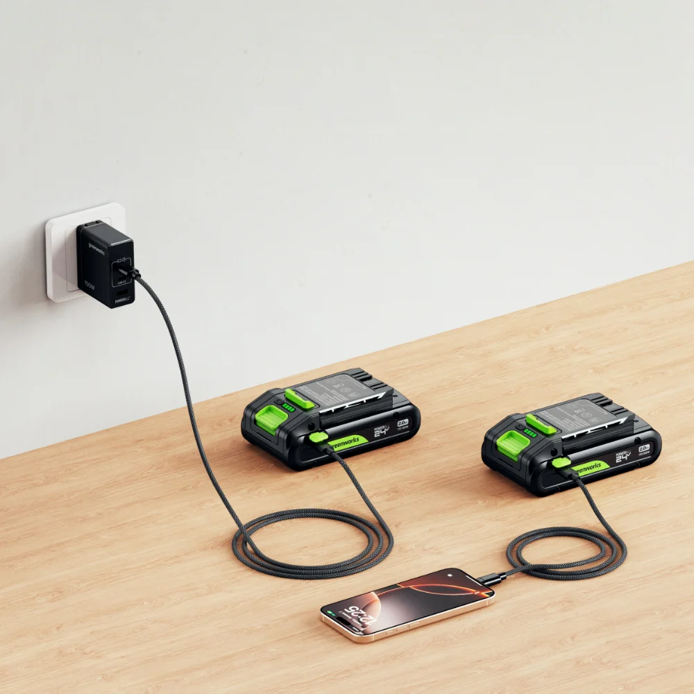 POWERALL 24V Starter Kit 4Ah USB-C Battery + 100W Charger - Image 3
