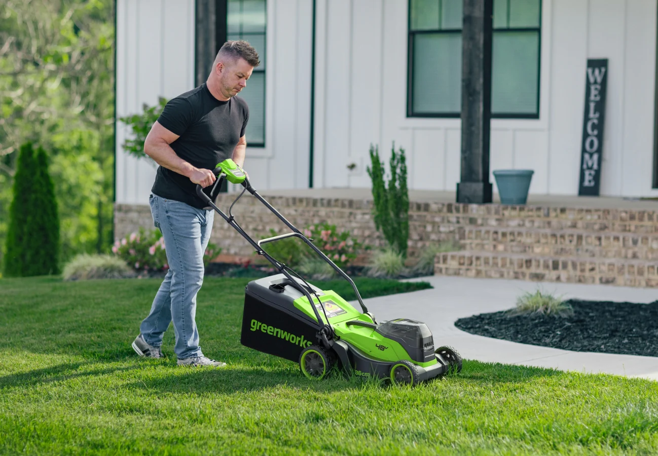 POWERALL 48V (24V x 2) Lawn Mower 36cm - tool only - Image 3