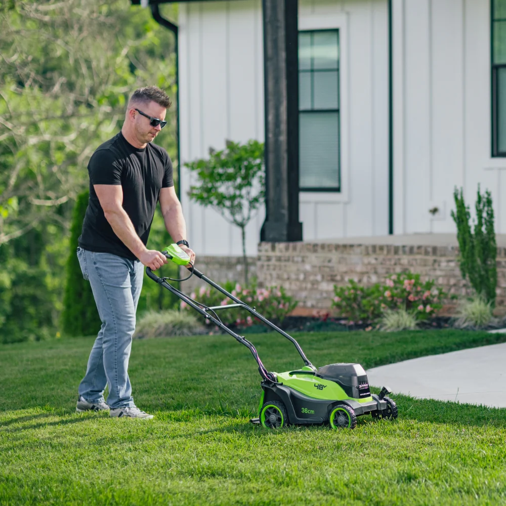 POWERALL 48V (24V x 2) Lawn Mower 36cm - tool only - Image 4