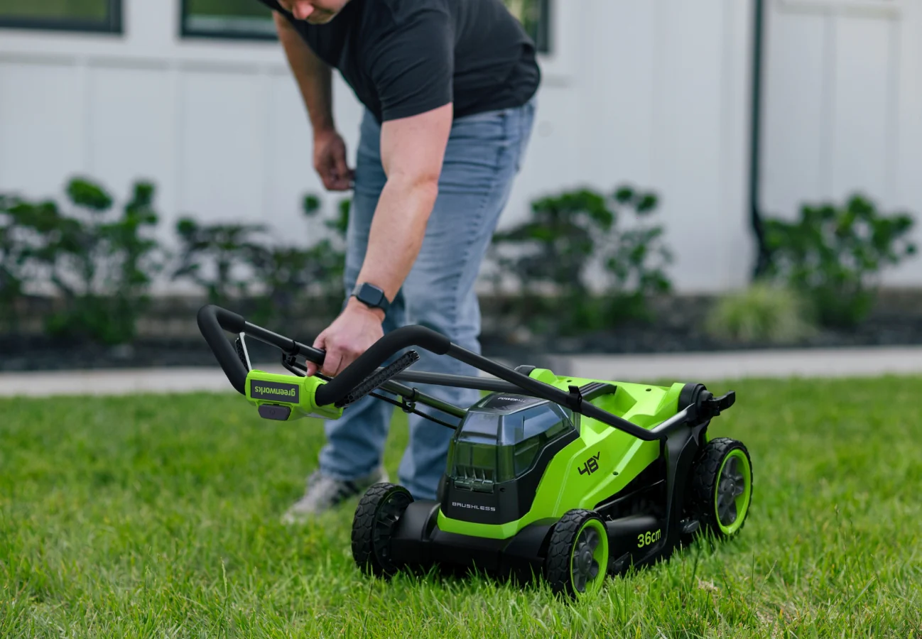 POWERALL 48V (24V x 2) Lawn Mower 36cm - tool only - Image 5