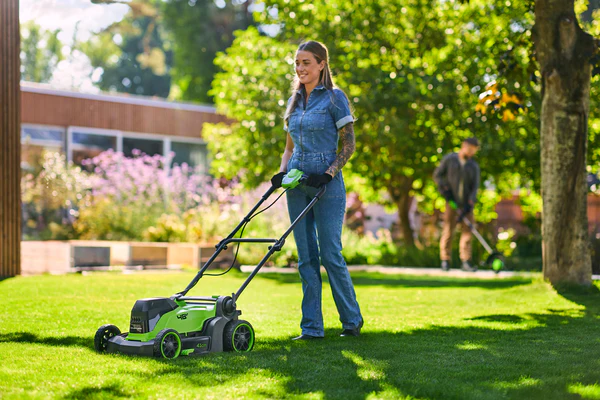 POWERALL 48V (24V x 2) Lawn Mower 41cm - 2x 4Ah Battery - Image 6