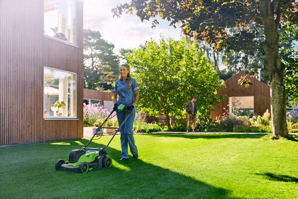 POWERALL 48V (24V x 2) Lawn Mower 41cm - 2x 4Ah Battery - Image 3