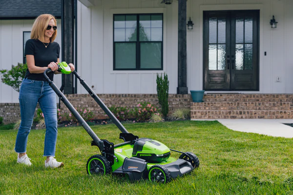 POWERALL 48V (24V x 2) Lawn Mower 46cm Self-Propelled Gen. II - 2x 4Ah Battery - Image 12