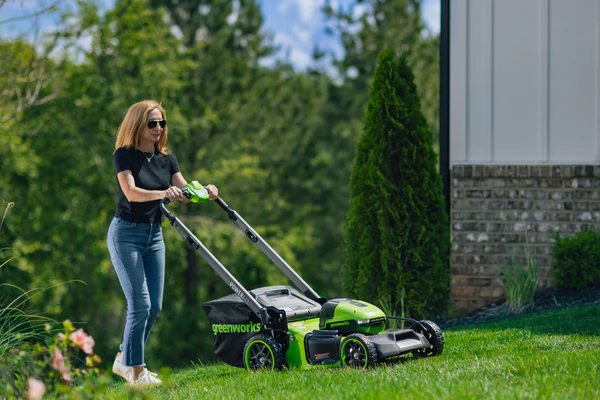 POWERALL 48V (24V x 2) Lawn Mower 46cm Self-Propelled Gen. II - 2x 4Ah Battery - Image 14