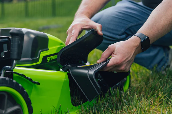 POWERALL 48V (24V x 2) Lawn Mower 46cm Self-Propelled Gen. II - 2x 4Ah Battery - Image 7