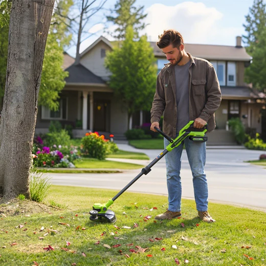 POWERALL 48V (24V x 2) Lawn Mower SP 46cm + 24V Grass Trimmer 30cm Set - Image 8