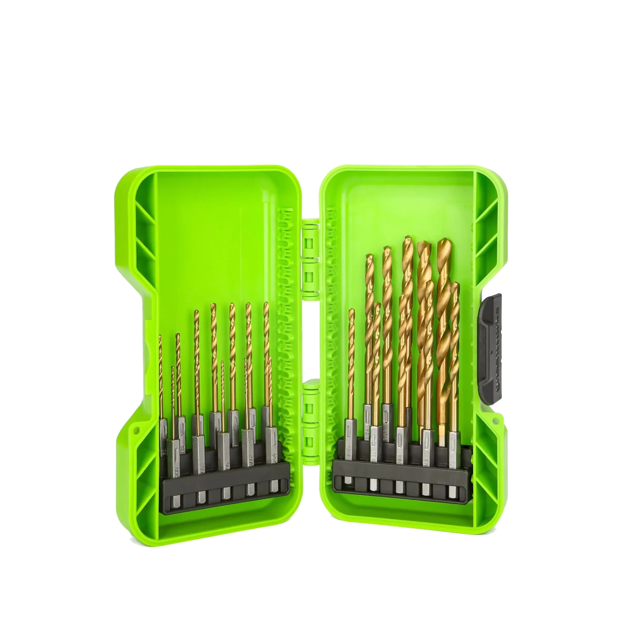 Drill Bit Set 22 pcs - Titanium coated