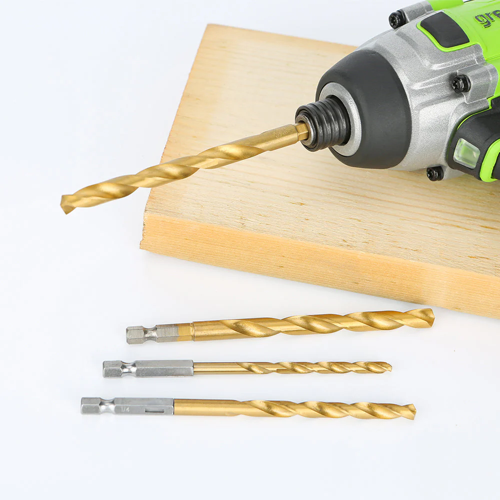 Drill Bit Set 22 pcs - Titanium coated - Image 4